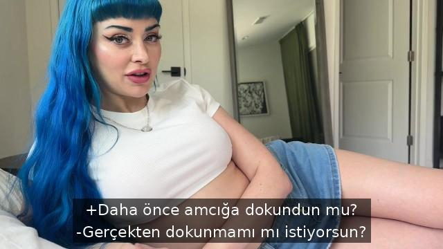 Üvey Kardeşinin Erkekliğini Test Eden Orospu Amcığına İki Posta Çaktırıyor